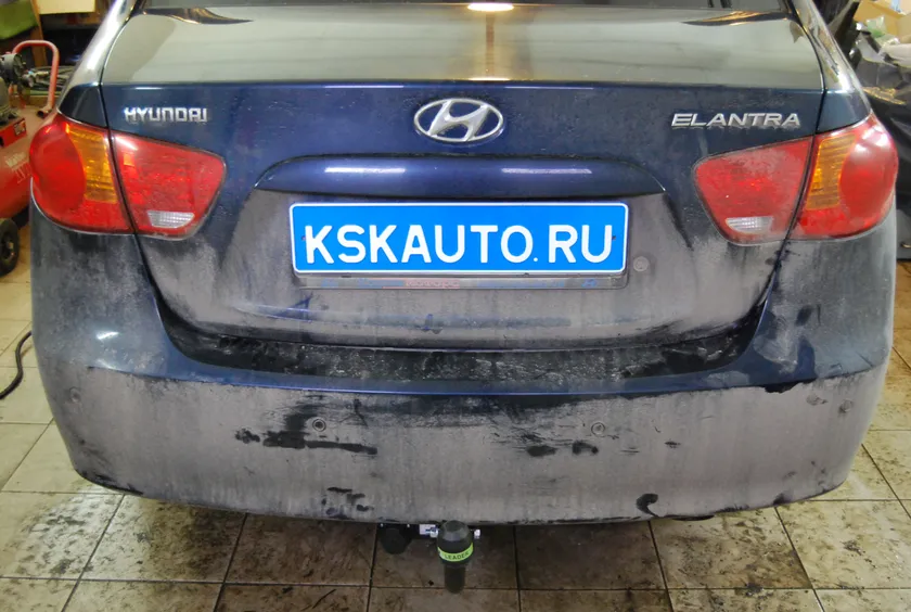 Фаркоп Лидер-Плюс для Hyundai Elantra IV HD седан 2006-2011. Артикул H209-A Фаркоп Лидер-Плюс для Hyundai Elantra IV HD седан 2006-2011. Артикул H209-A