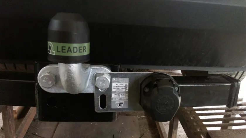 Фаркоп Лидер-Плюс для Kia Sorento II рестайлинг XM FL 2012-2020. Фланцевое крепление. Артикул H224-F Фаркоп Лидер-Плюс для Kia Sorento II рестайлинг XM FL 2012-2020. Фланцевое крепление. Артикул H224-F