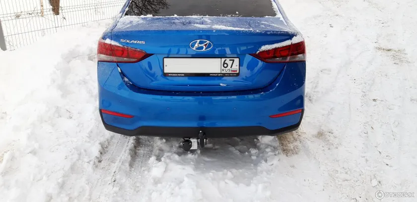 Фаркоп Лидер-Плюс для Kia Rio IV седан 2017-2025. Артикул H228-A Фаркоп Лидер-Плюс для Kia Rio IV седан 2017-2025. Артикул H228-A