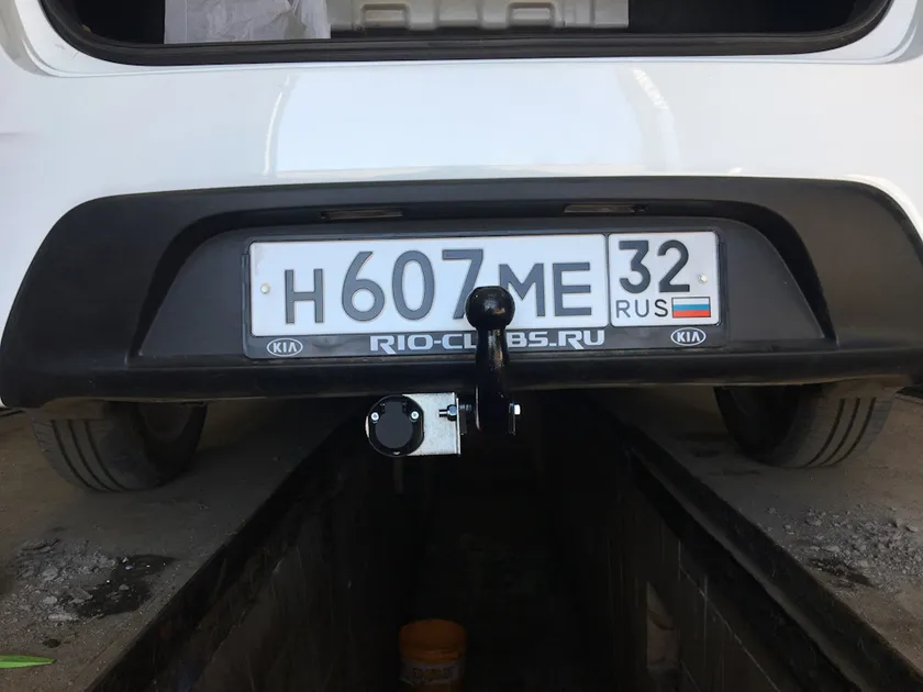 Фаркоп Лидер-Плюс для Kia Rio IV седан 2017-2025. Артикул H228-A Фаркоп Лидер-Плюс для Kia Rio IV седан 2017-2025. Артикул H228-A