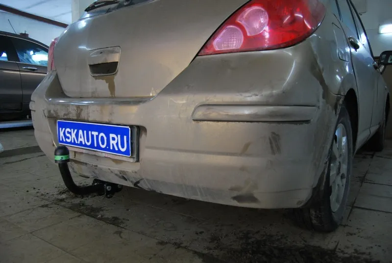 Фаркоп Лидер-Плюс для Nissan Tiida C11 хэтчбек 2004-2014. Артикул N114-A Фаркоп Лидер-Плюс для Nissan Tiida C11 хэтчбек 2004-2014. Артикул N114-A