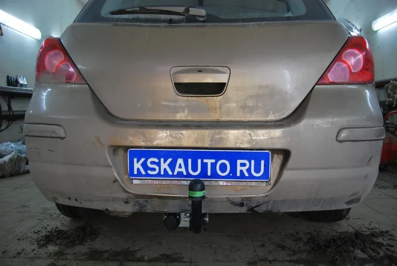 Фаркоп Лидер-Плюс для Nissan Tiida C11 хэтчбек 2004-2014. Артикул N114-A Фаркоп Лидер-Плюс для Nissan Tiida C11 хэтчбек 2004-2014. Артикул N114-A