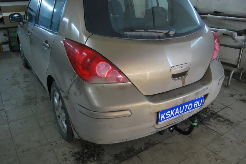 Фаркоп Лидер-Плюс для Nissan Tiida C11 хэтчбек 2004-2014. Артикул N114-A Фаркоп Лидер-Плюс для Nissan Tiida C11 хэтчбек 2004-2014. Артикул N114-A