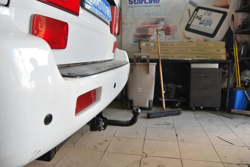 Фаркоп Лидер-Плюс для SsangYong Musso 1993-2005. Артикул S202-A Фаркоп Лидер-Плюс для SsangYong Musso 1993-2005. Артикул S202-A