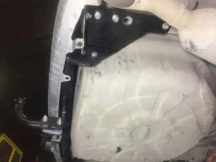 Фаркоп Лидер-Плюс для Toyota Corolla E180/E170 седан 2013-2019. Артикул T117-A