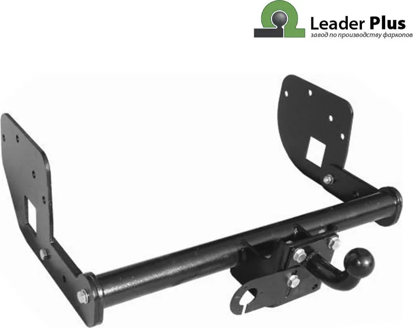 Фаркоп Лидер-Плюс для Volkswagen Transporter T5 фургон закрытый 2003-2009. Фланцевое крепление. Артикул V111-FC