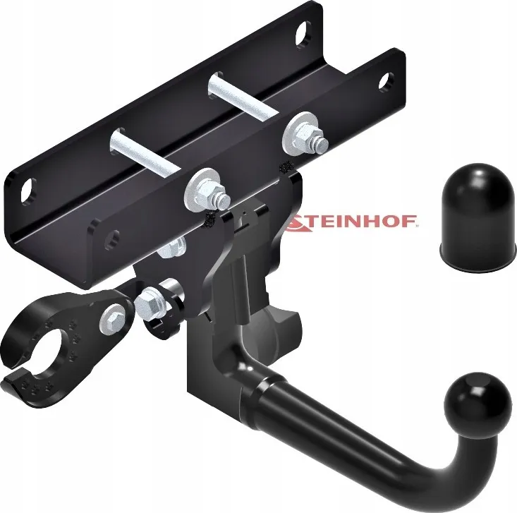 Фаркоп Steinhof для Jeep Wrangler JL (кроме AdBlue) 2018-2025. Быстросъемный крюк. Артикул J-078