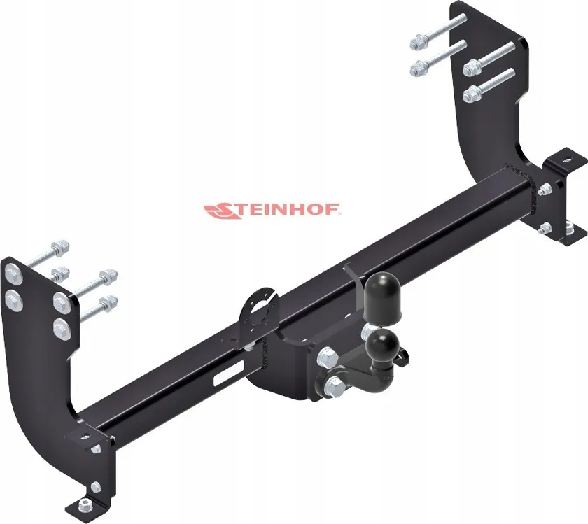 Фаркоп Steinhof для Volkswagen Crafter II бортовой, двойные колёса 2016-2025. Фланцевое крепление. Артикул V-037