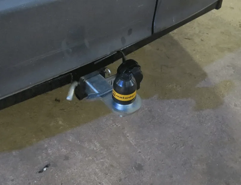 Фаркоп Мотодор оцинкованный (с хромированным шаром) для Honda Stepwgn V 2015-2025. Артикул 90806-E