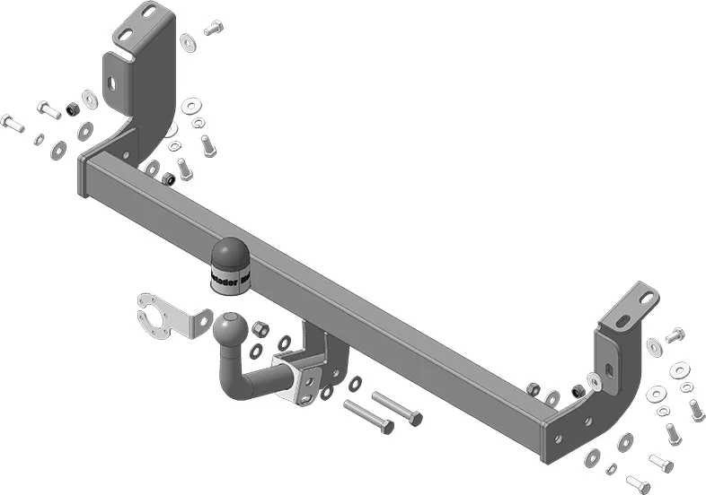 Фаркоп Мотодор для Daihatsu Hijet X 2007-2025. Артикул 94301-A