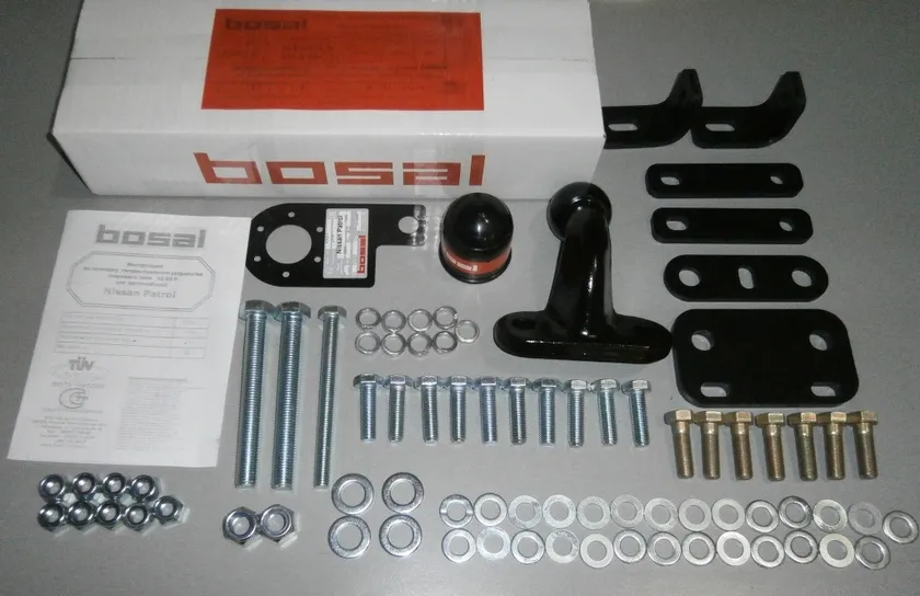 Фаркоп Oris (ранее Bosal) для Nissan Patrol Y62 2010-2025. Фланцевое крепление. Артикул 4369-F Фаркоп Oris (ранее Bosal) для Nissan Patrol Y62 2010-2025. Фланцевое крепление. Артикул 4369-F