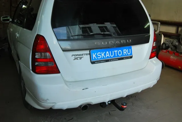 Фаркоп Oris (ранее Bosal) для Subaru Forester I, II 1997-2008. Артикул 6301-A Фаркоп Oris (ранее Bosal) для Subaru Forester I, II 1997-2008. Артикул 6301-A