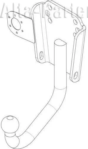 Фаркоп Oris (ранее Bosal) для УАЗ 469 (шар H). Артикул 6501-H Фаркоп Oris (ранее Bosal) для УАЗ 469 (шар H). Артикул 6501-H
