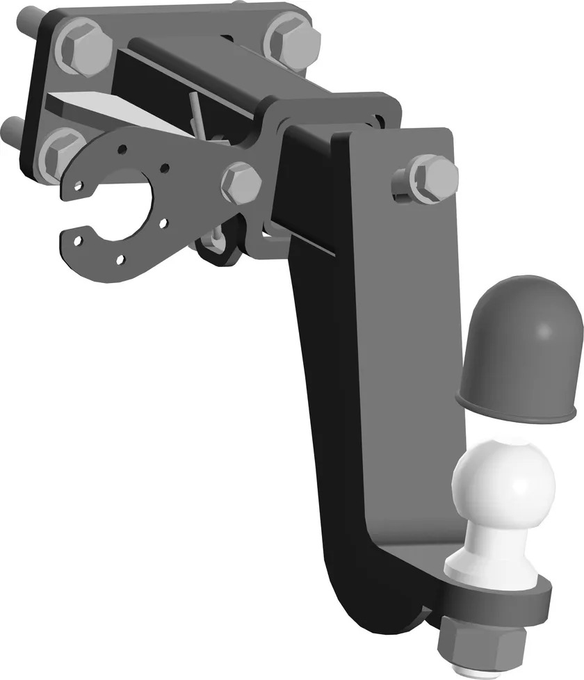 Фаркоп Oris (ранее Bosal) под американский квадрат для Tank 300 2023-2025. Артикул 9035-E