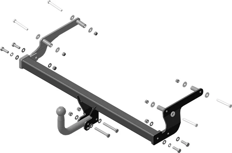 Фаркоп Мотодор для Dacia Logan I 2004-2012. Артикул 91702-A Фаркоп Мотодор для Dacia Logan I 2004-2012. Артикул 91702-A