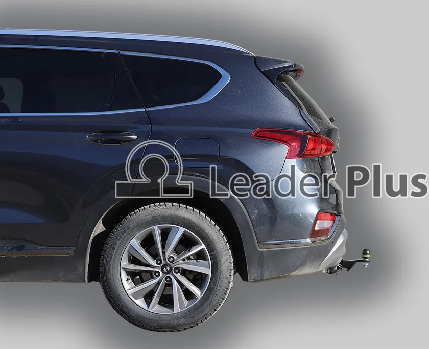 Фаркоп Лидер-Плюс для Hyundai Santa Fe IV TM дизель 2018-2021 (Съемный под квадрат 50х50). Артикул H230-E Фаркоп Лидер-Плюс для Hyundai Santa Fe IV TM дизель 2018-2021 (Съемный под квадрат 50х50). Артикул H230-E