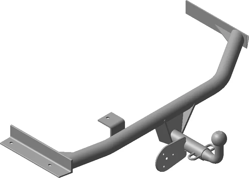 Фаркоп AvtoS для АЗЛК 2141 1986-2001. Артикул AZLK-02