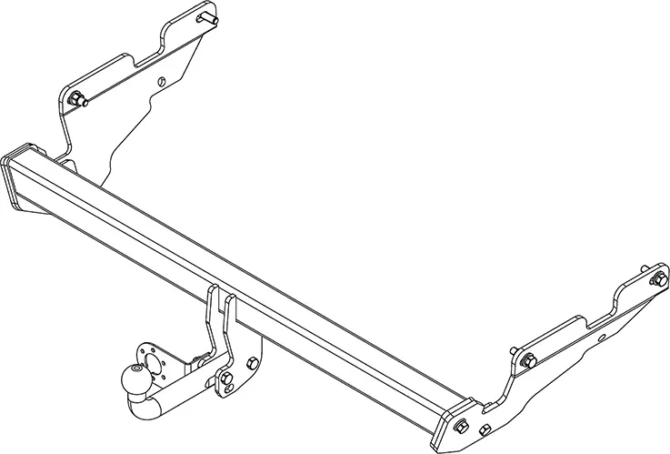 Фаркоп AvtoS для Mazda CX-5 I 2012-2017. Артикул MZ 01 Фаркоп AvtoS для Mazda CX-5 I 2012-2017. Артикул MZ 01