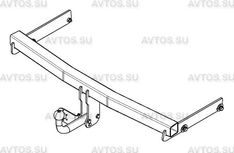 Фаркоп AvtoS для Volkswagen Passat B6 седан/универсал 2005-2010. Артикул VW 24 Фаркоп AvtoS для Volkswagen Passat B6 седан/универсал 2005-2010. Артикул VW 24