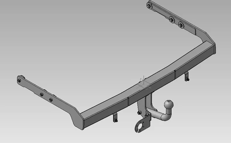 Фаркоп AvtoS для Volkswagen Sharan 2000-2010. Артикул VW 22