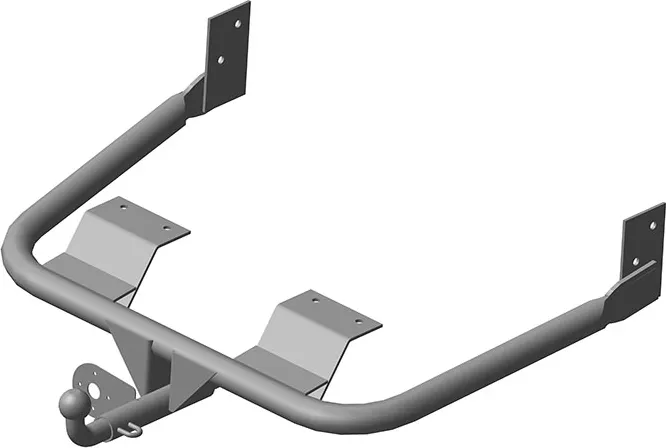 Фаркоп AvtoS усиленный для ГАЗ Газель 2705 фургон 1995-2025. Артикул GAZ-07