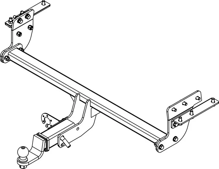 Фаркоп AvtoS (без шара в комплекте) для Nissan X-Trail T32 2015-2025. Артикул NS 27B Фаркоп AvtoS (без шара в комплекте) для Nissan X-Trail T32 2015-2025. Артикул NS 27B