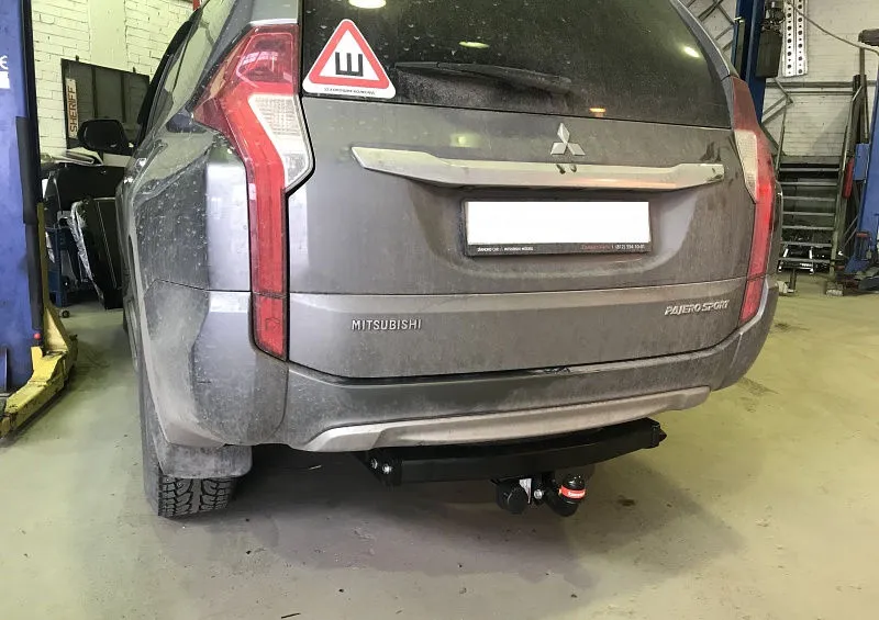 Фаркоп Oris (ранее Bosal) для Mitsubishi Pajero Sport III до рестайлинга 2016-2020. Артикул 4166-A Фаркоп Oris (ранее Bosal) для Mitsubishi Pajero Sport III до рестайлинга 2016-2020. Артикул 4166-A