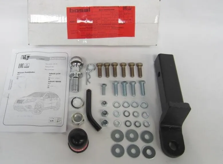 Фаркоп Oris (ранее Bosal) для Nissan Pathfinder R52 2014-2025. Артикул 4381-E Фаркоп Oris (ранее Bosal) для Nissan Pathfinder R52 2014-2025. Артикул 4381-E