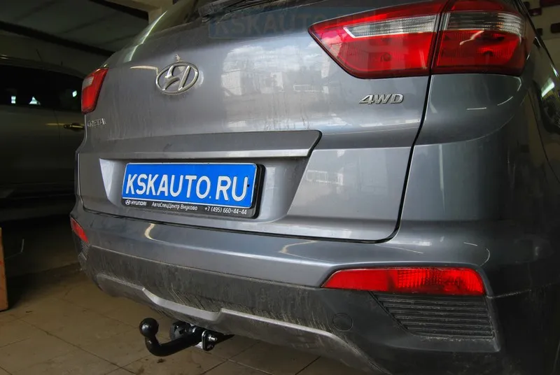 Фаркоп Лидер-Плюс для Hyundai Creta II 2021-2025. Артикул H227-A Фаркоп Лидер-Плюс для Hyundai Creta II 2021-2025. Артикул H227-A