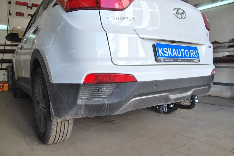 Фаркоп Лидер-Плюс для Hyundai Creta II 2021-2025. Артикул H227-A Фаркоп Лидер-Плюс для Hyundai Creta II 2021-2025. Артикул H227-A