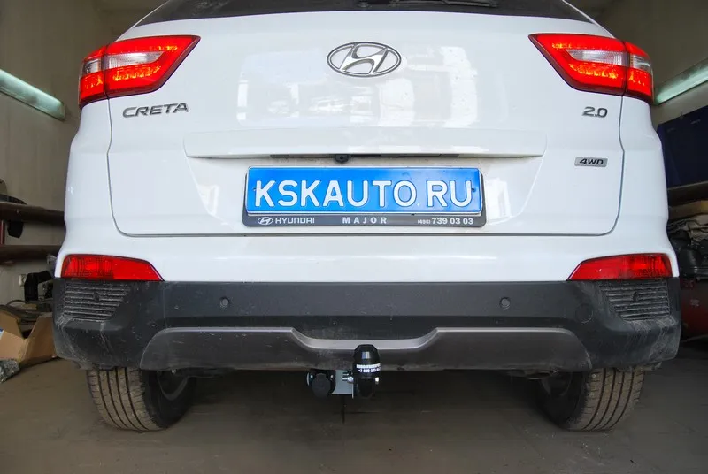 Фаркоп Лидер-Плюс для Hyundai Creta II 2021-2025. Артикул H227-A Фаркоп Лидер-Плюс для Hyundai Creta II 2021-2025. Артикул H227-A