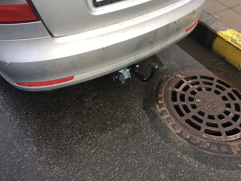 Фаркоп Лидер-Плюс для Skoda Octavia A5 хэтчбек 2008-2013. Артикул S106-A Фаркоп Лидер-Плюс для Skoda Octavia A5 хэтчбек 2008-2013. Артикул S106-A