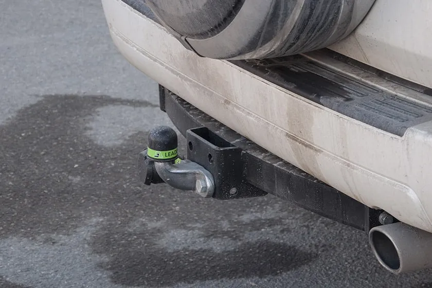 Фаркоп Лидер-Плюс для Lexus GX 470 2003-2009. Фланцевое крепление. Артикул T113-F