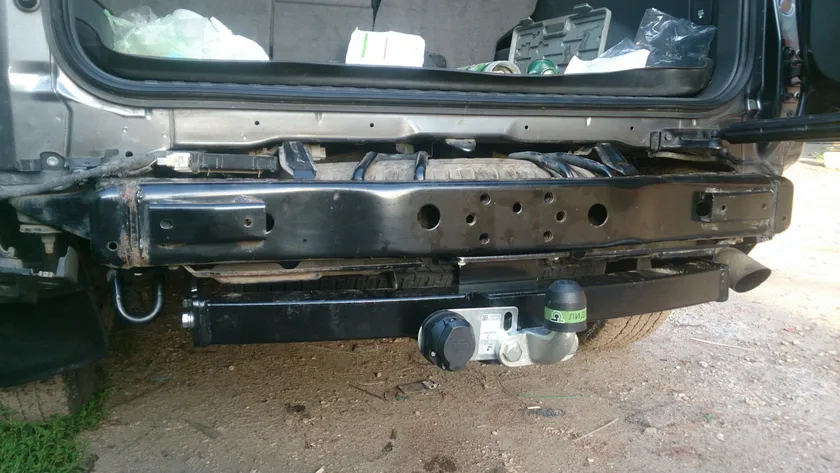 Фаркоп Лидер-Плюс для Lexus GX 470 2003-2009. Фланцевое крепление. Артикул T113-F Фаркоп Лидер-Плюс для Lexus GX 470 2003-2009. Фланцевое крепление. Артикул T113-F