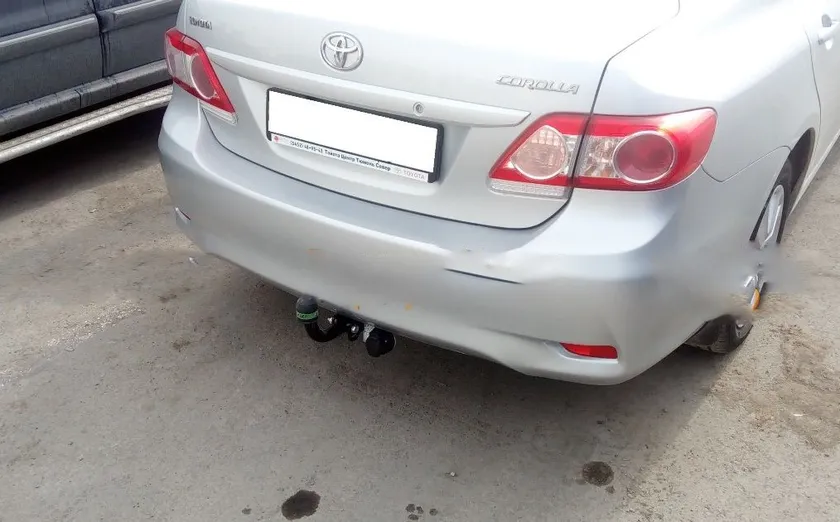 Фаркоп Лидер-Плюс для Toyota Corolla E150 седан 2006-2013. Артикул T117-A Фаркоп Лидер-Плюс для Toyota Corolla E150 седан 2006-2013. Артикул T117-A