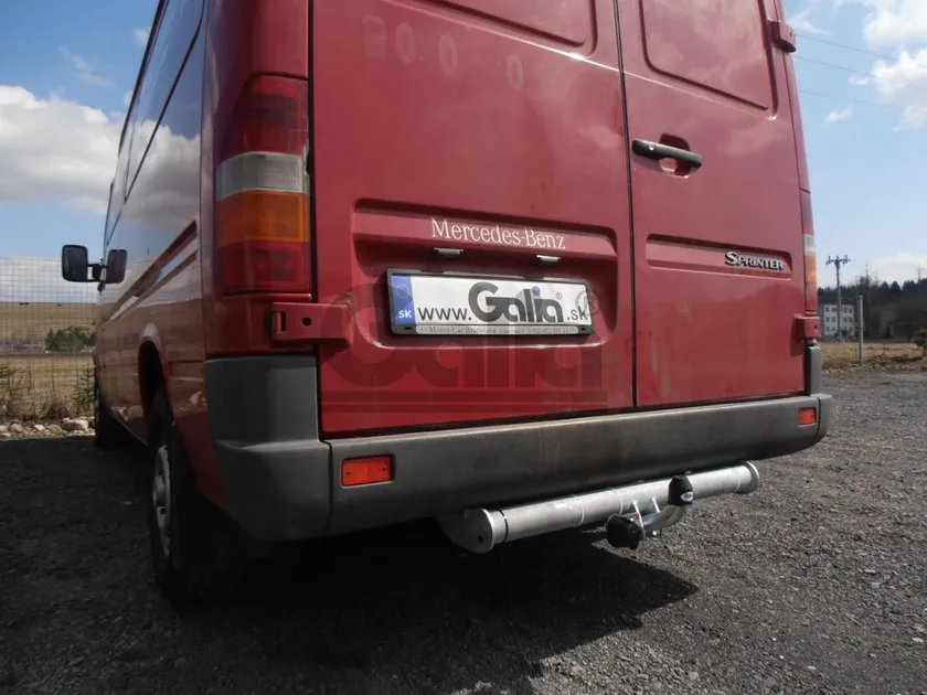 Фаркоп Galia оцинкованный для Mercedes-Benz Sprinter W903 (без подножки, кол. база 3,55/4,025м) 1995-2006. Быстросъемный крюк. Артикул M034C Фаркоп Galia оцинкованный для Mercedes-Benz Sprinter W903 (без подножки, кол. база 3,55/4,025м) 1995-2006. Быстросъемный крюк. Артикул M034C