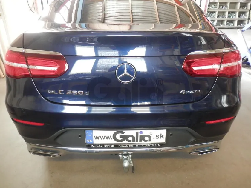 Фаркоп Galia оцинкованный для Mercedes-Benz GLC-Класс X253 2015-2025. Артикул M145A Фаркоп Galia оцинкованный для Mercedes-Benz GLC-Класс X253 2015-2025. Артикул M145A