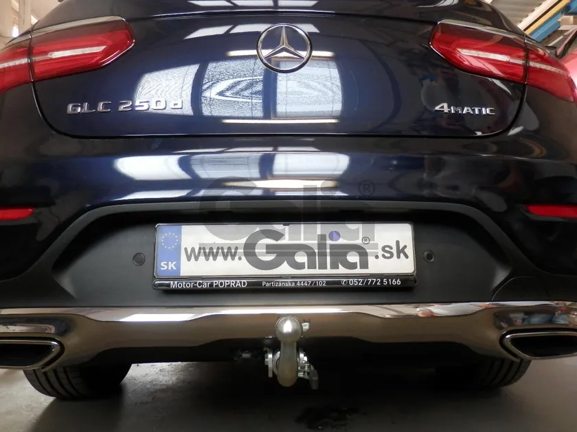 Фаркоп Galia оцинкованный для Mercedes-Benz GLC-Класс X253 2015-2025. Артикул M145A Фаркоп Galia оцинкованный для Mercedes-Benz GLC-Класс X253 2015-2025. Артикул M145A