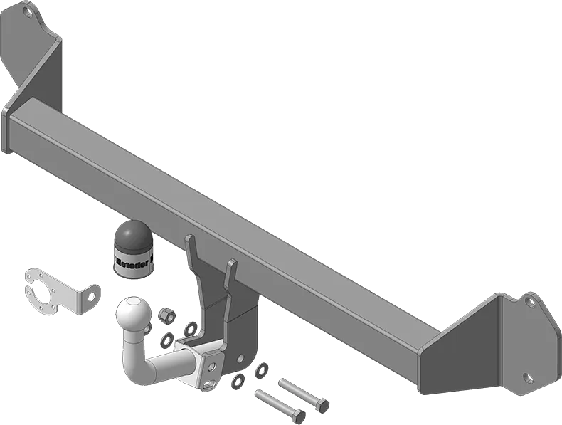 Фаркоп Мотодор для Mini Countryman 2017-2025. Артикул 90204-A Фаркоп Мотодор для Mini Countryman 2017-2025. Артикул 90204-A