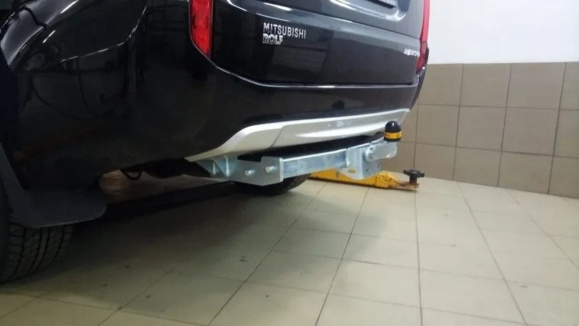 Фаркоп Мотодор для Mitsubishi Pajero Sport III 2016-2020. Фланцевое крепление. Артикул 91311-F Фаркоп Мотодор для Mitsubishi Pajero Sport III 2016-2020. Фланцевое крепление. Артикул 91311-F