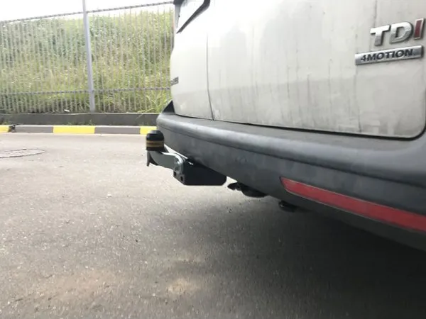 Фаркоп Мотодор для Volkswagen Caravelle T6 2015-2025. Фланцевое крепление. Артикул 92705-F