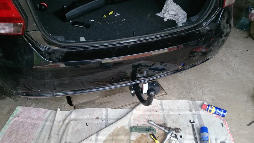 Фаркоп Oris (ранее Bosal) для Volkswagen Polo V седан 2009-2020. Артикул 2193-A Фаркоп Oris (ранее Bosal) для Volkswagen Polo V седан 2009-2020. Артикул 2193-A