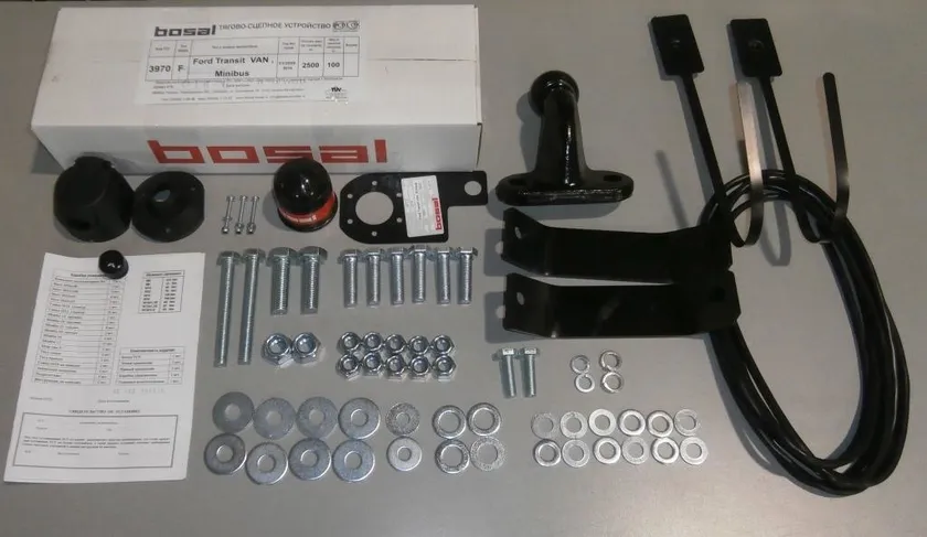 Фаркоп Oris (ранее Bosal) для Ford Transit Van, Minibus (со ступенькой) 2000-2006. Фланцевое крепление. Артикул 3970-F Фаркоп Oris (ранее Bosal) для Ford Transit Van, Minibus (со ступенькой) 2000-2006. Фланцевое крепление. Артикул 3970-F