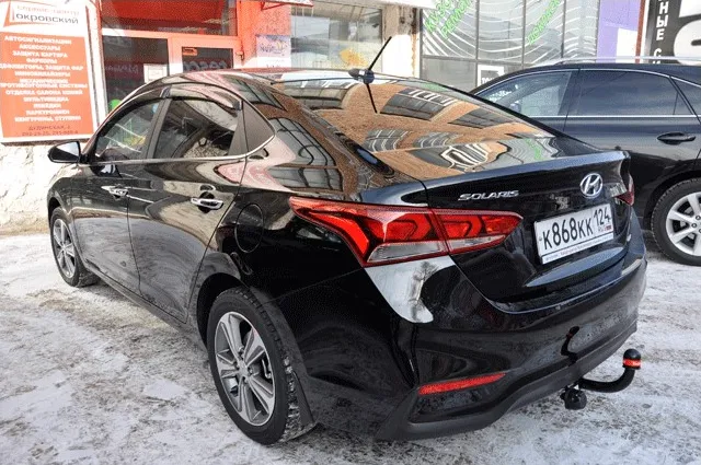 Фаркоп Oris (ранее Bosal) для Hyundai Solaris II 2017-2025. Артикул 4265-A Фаркоп Oris (ранее Bosal) для Hyundai Solaris II 2017-2025. Артикул 4265-A