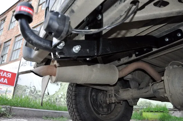 Фаркоп Oris (ранее Bosal) для УАЗ Хантер (315195) 2003-2025. Артикул 6506-A