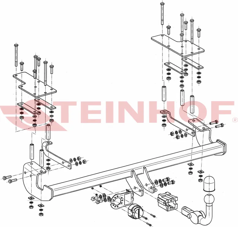 Фаркоп Steinhof для Suzuki SX4 I хетчбек 5 дв 2WD/4WD 2006-2013. Быстросъемный крюк. Артикул F-144 Фаркоп Steinhof для Suzuki SX4 I хетчбек 5 дв 2WD/4WD 2006-2013. Быстросъемный крюк. Артикул F-144