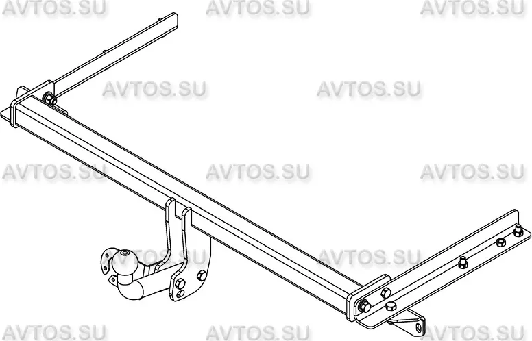Фаркоп AvtoS для Chevrolet Aveo II седан 2011-2015. Артикул CV 11 Фаркоп AvtoS для Chevrolet Aveo II седан 2011-2015. Артикул CV 11
