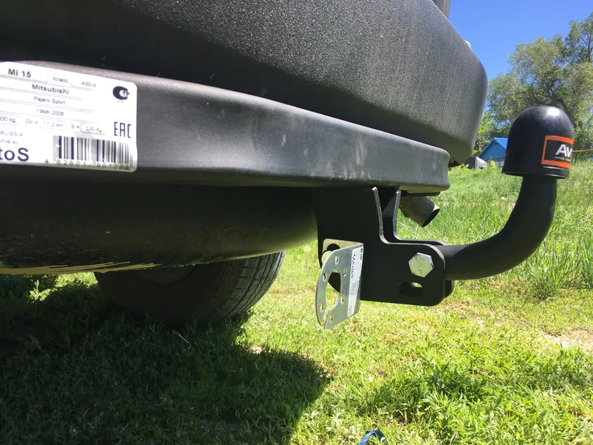 Фаркоп AvtoS для Mitsubishi Pajero Sport I 1998-2008. Артикул MI 15
