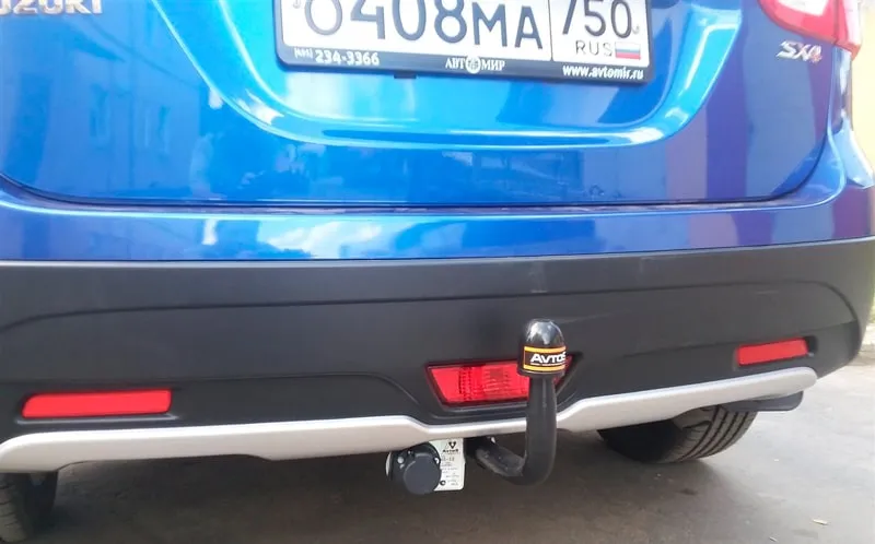 Фаркоп AvtoS для Suzuki SX4 II S-Cross 2013-2025. Артикул SZ 12