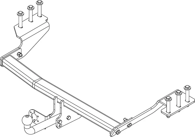 Фаркоп AvtoS для Haval M6 II 2023-2025. Артикул HV 01